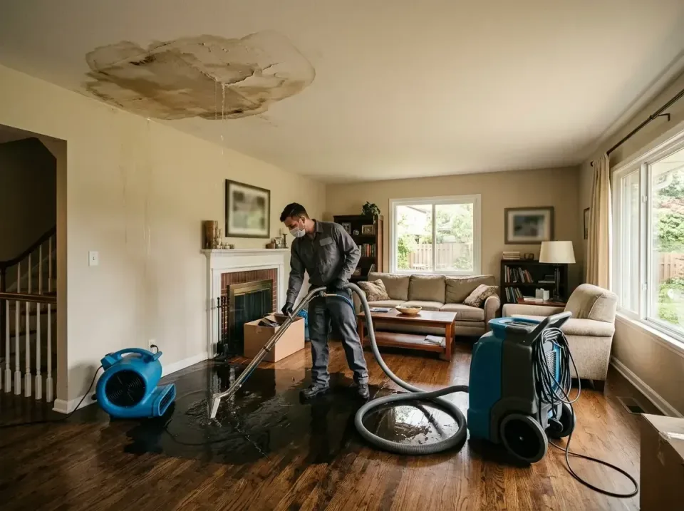 attic-pipe-burst-ceiling-drip-008 — frequently asked questions, Water Damage Restoration & Carpet Care in Riverdale, NJ